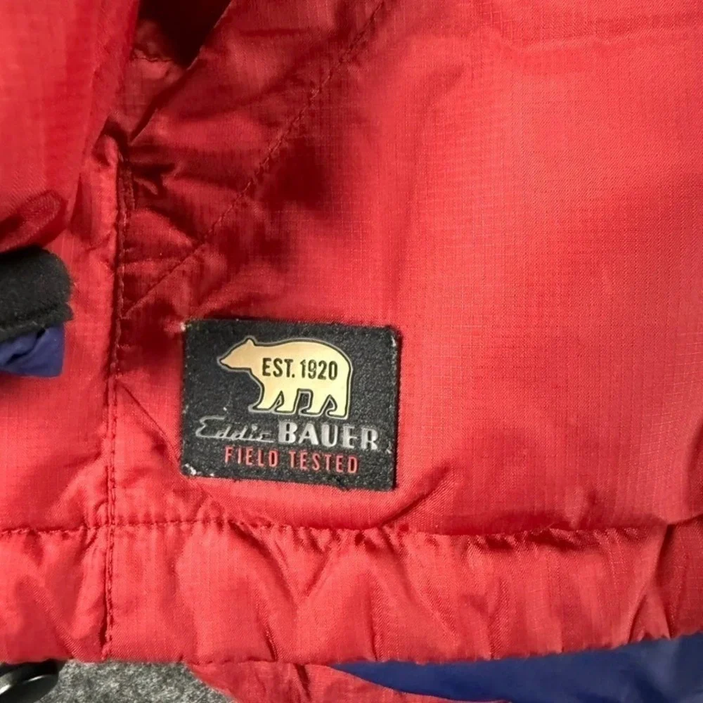 Eddie Bauer red puffer